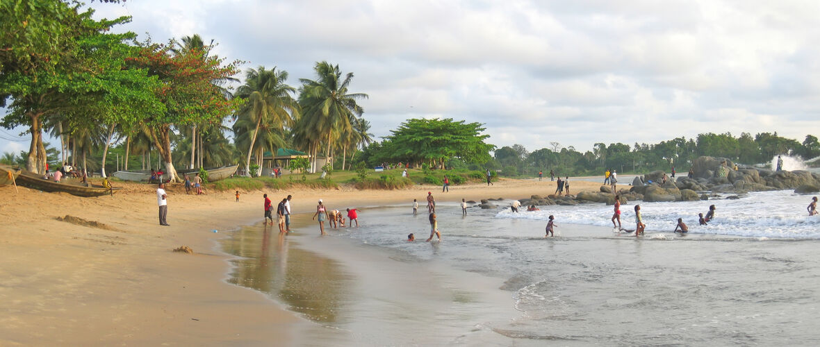 Kamerun - strand