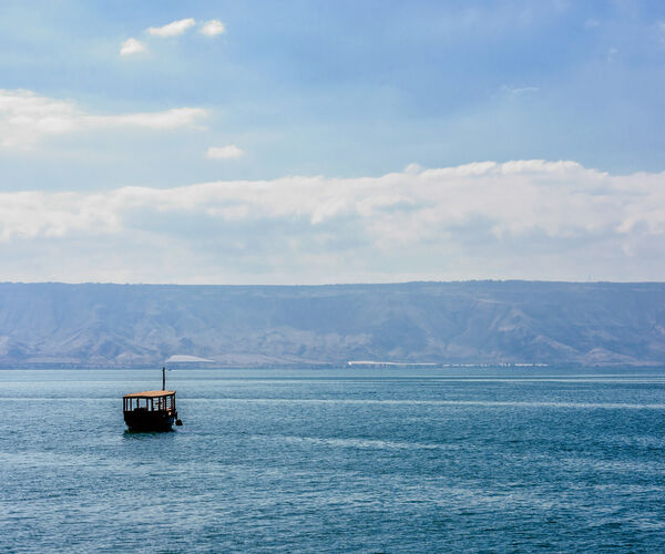 Boat On Sea Of Galilee