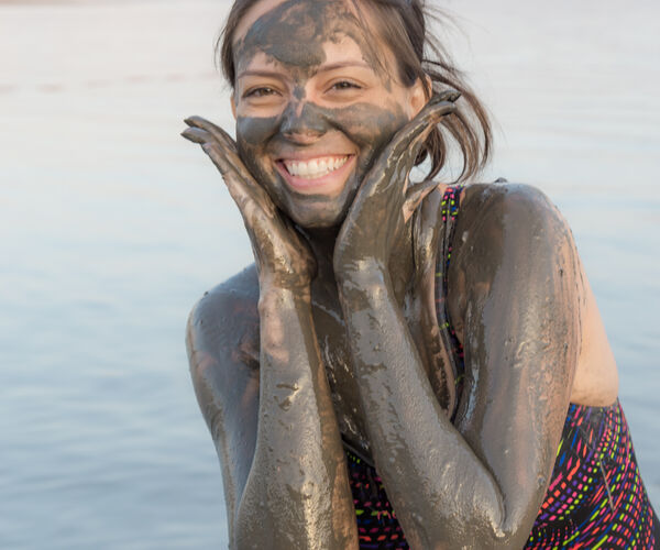 Dead Sea Mud Girl