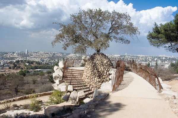 Utsikt fra Ramat Rachel mot Jerusalem