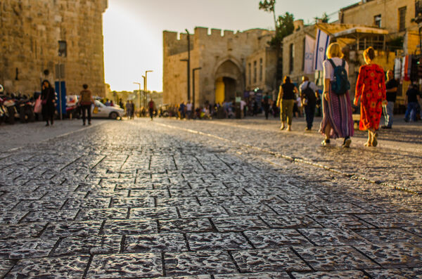 Gamle byen i Jerusalem mindre pix