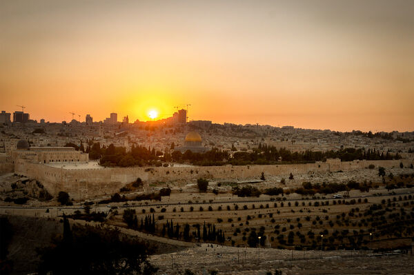 Sunset Jerusalem mindre pix