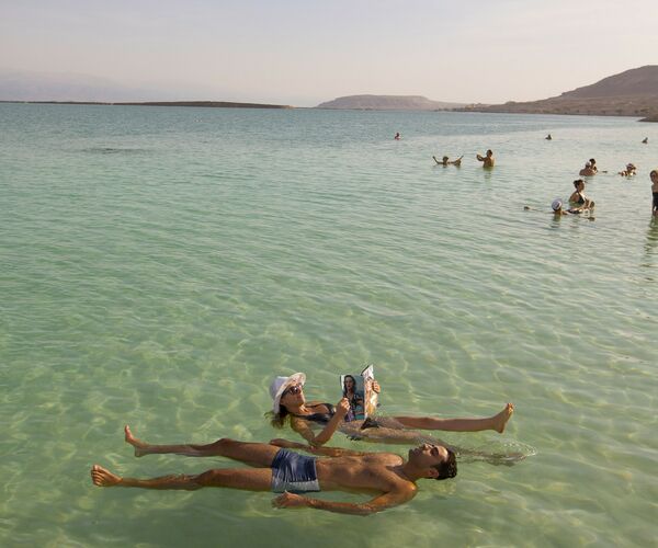 Bad i Dødehavet mindre
