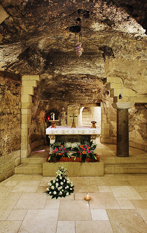 Israel Bebudelseskirken Nasaret Jomfu Maria Grotten