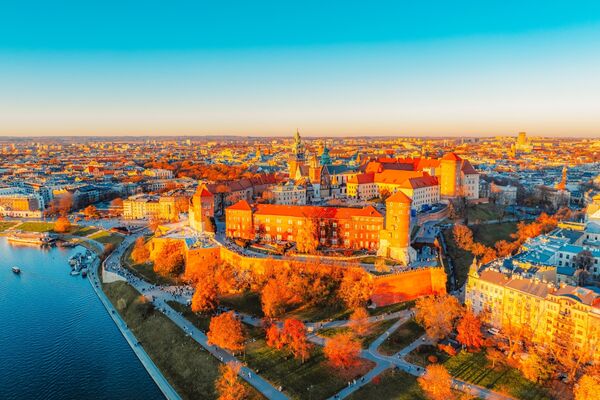 Krakow i høstfarger