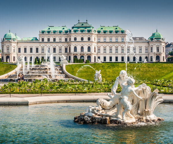 Schloss Belvedere i Wien