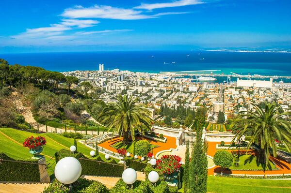 Bahai Garden 1 Haifa liten