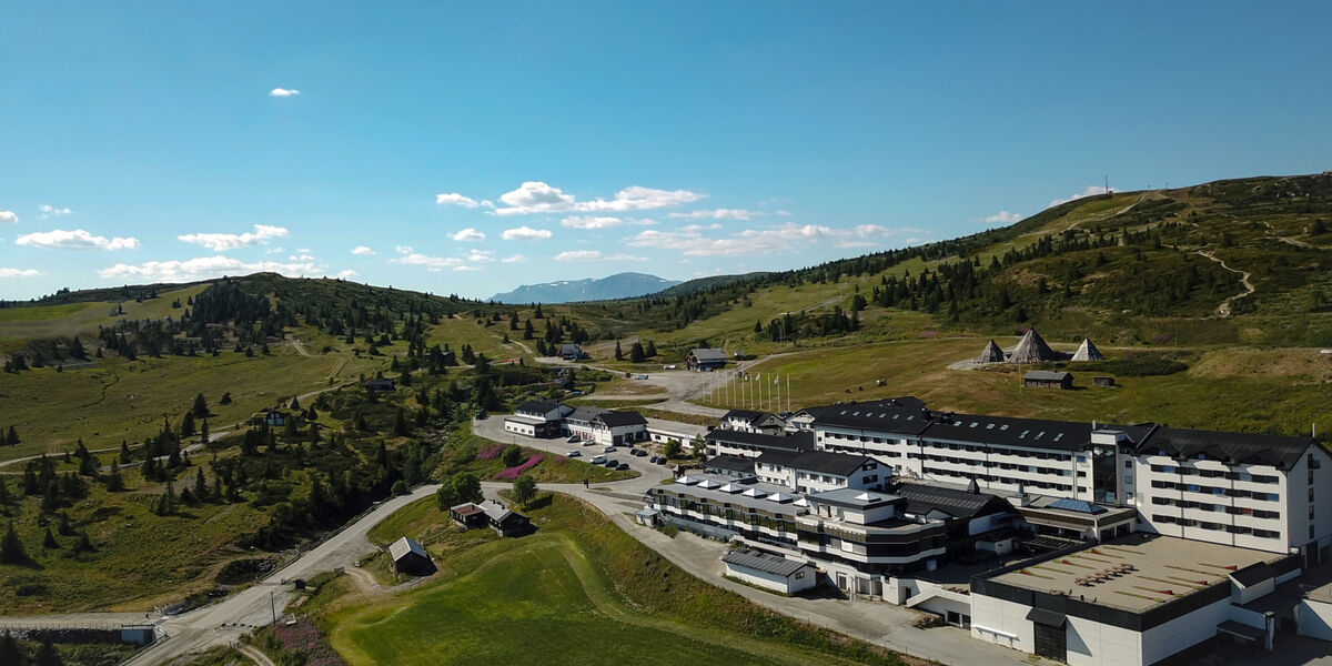 Hotell fasade sommer